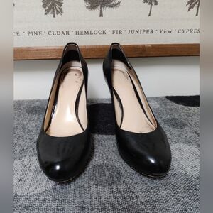 Coach Patent Leather Heels - 7.5